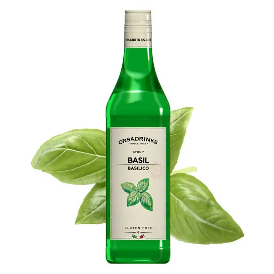 ODK Sciroppo Basilico 0,75 Cl (1 Bottiglia)