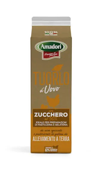 Tuorlo uovo in brick zuccherato 50% (4 Pz x 1 Kg)