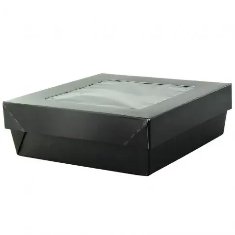 Vaschetta + Coperchio C/F Nera Kray Forno (100 Pz)