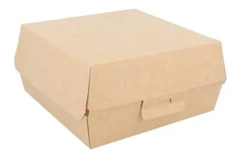 Hamburger Box 15 x 15 x 8 Cm Avana TP (300 Pz)
