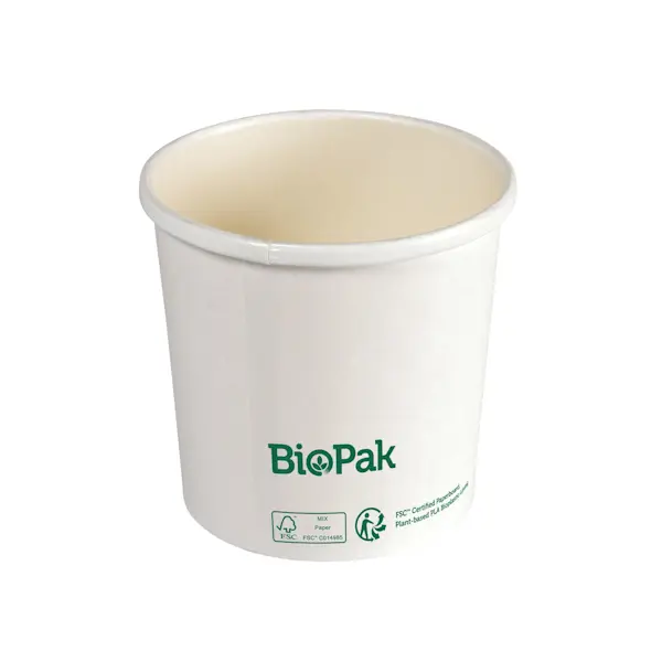 Ciotola Zuppa 360 Ml CA/PLA Bianca (400 Pz)