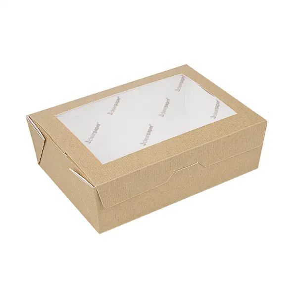 Vaschetta Con Finestra Eco 1000 Ml - 11.2 x 9 x 6.4 Cm - (200 Pz)