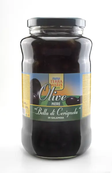 Olive nere "Bella Cerignola" (2 Pz x 3,100 Ml)