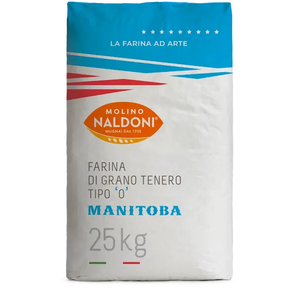 Farina di Grano Tenero tipo "0" Manitoba (Sacco da 25 Kg) Linea Azzurra
