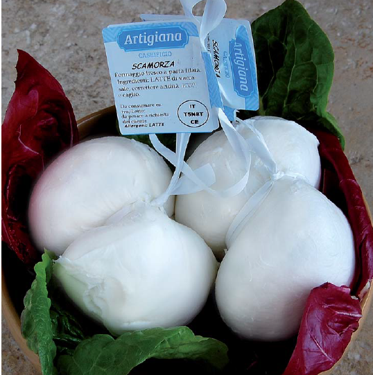 Vaschetta scamorza bianca (2 vaschette da 2,5 Kg Cad.)