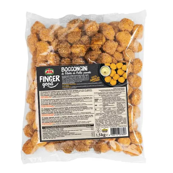 Bocconcini di pollo Finger food (2 Pz x 1,5 Kg) Prodotto surgelato