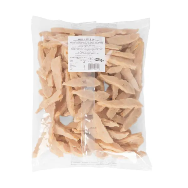 Fajitas di petto pollo (4 Pz x 1 Kg) Prodotto surgelato