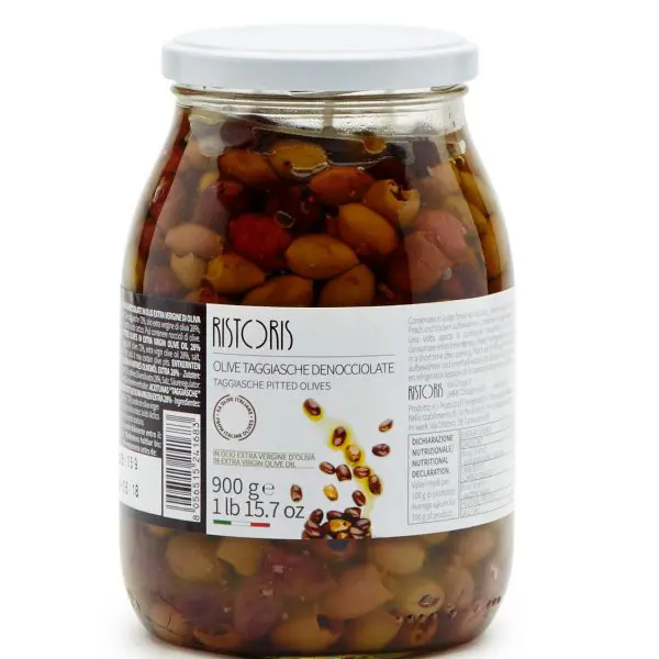 Olive Taggiasche senza nocciolo -Olio Evo- 1,062 Kg
