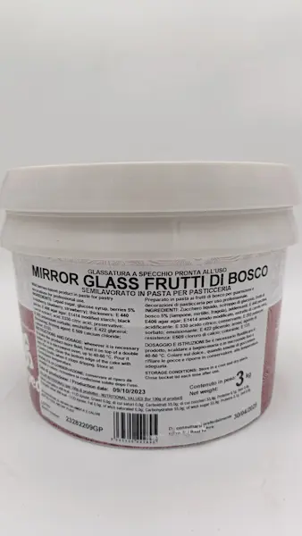 Mirror glass Frutti di Bosco 3 Kg