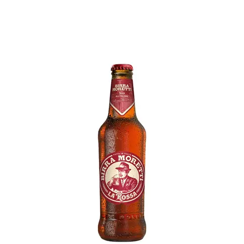 Birra Moretti Rossa 33 Cl (24 Bottigliette)