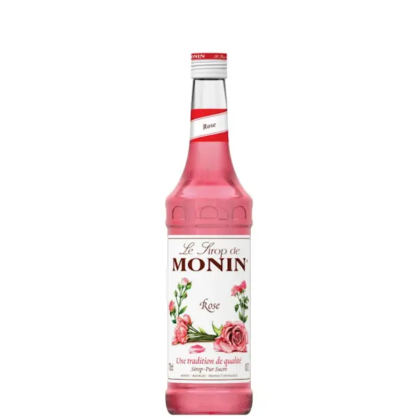 Sciroppo Rosa Monin 70 Cl (1 Bottiglia)