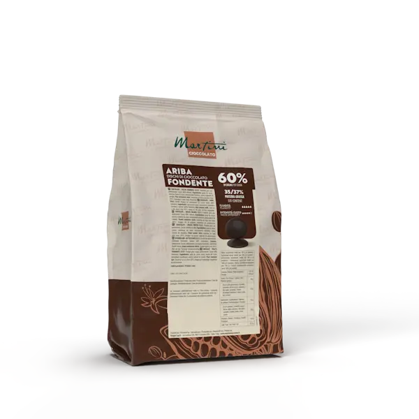 Ariba dischi cioccolato fondente 38/40 60% Cacao 10 Kg