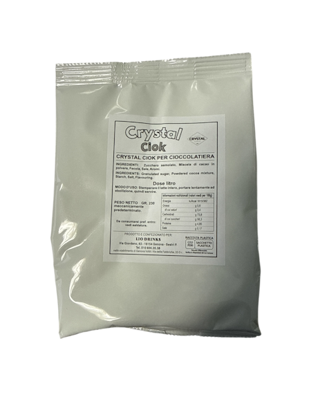 Crystal Ciok - Cioccolata Calda Dose litro (1 x 230gr)