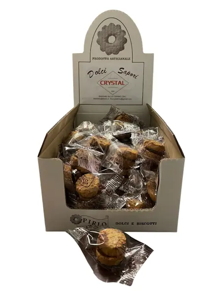 Crystal - Baci di Dama artigianali (45 monoporzioni)