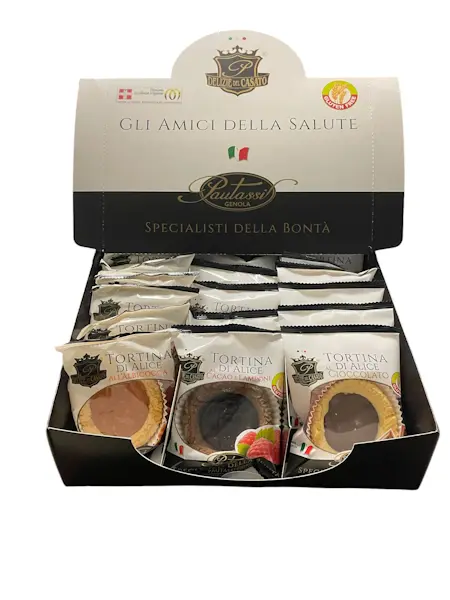 Crystal - Tortine Mix senza glutine "Pautassi" (60 Confezioni assortite)