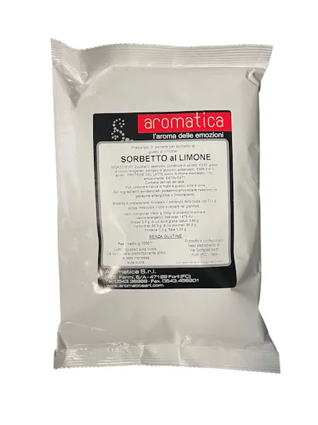 Crystal - Sorbetto al Limone (Busta da 1 Kg)