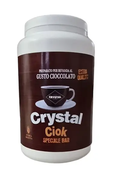 Crystal Ciok - Cioccolata Calda classica (Barattolo da 1.5 Kg)