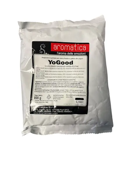 Crystal - Preparato in polvere per crema fredda allo yogurt (Busta da 800 Gr)