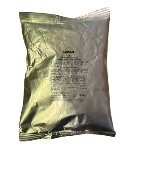 Crystal - Busta da 800 Gr di preparato per Granita Neutra