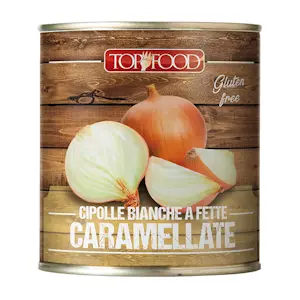 Cipolle Bianche a fette Caramellate (6 Pz x 800 Gr)
