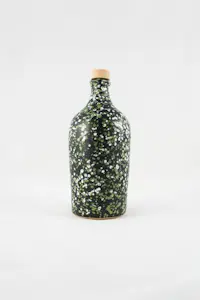 Buondioli, Orcio Ceramica Scura Artigianale Pugliese Con Olio Extravergine Di Oliva Biologico (1 Pz x 500 Ml) - 1