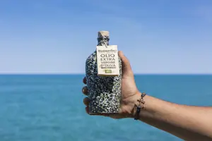 Buondioli, Orcio Ceramica Scura Artigianale Pugliese Con Olio Extravergine Di Oliva Biologico (1 Pz x 500 Ml) - 4