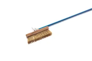 Spazzola per pulizia forno con setole in ottone - 1