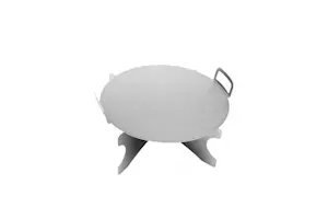 Alzata in alluminio anodizzato h 20cm - 2