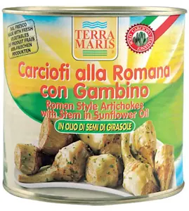 Carciofi alla romana (6 Pz x 2,550 Kg)