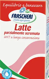 Latte UHT Frascheri Parzialmente Scremato (12 Pz x 500 Ml)