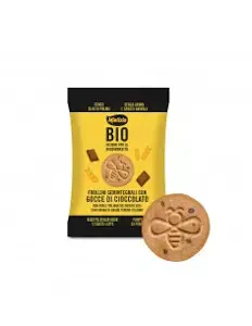 Frollini semintegrali con gocce di cioccolato (100 Pz x 16 Gr)