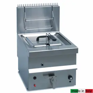 Friggitrice a gas da banco comandi elettromeccanici 600