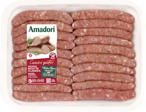 Salsicce di tacchino e pollo maxi 4,8 Kg ( 2 x 2,400 Kg)