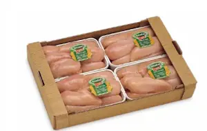 Petto di pollo maxi 4,2 Kg ( 2 x 2,100 Kg)