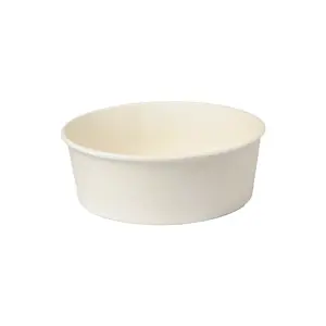 Ciotola per zuppa in cartoncino bianco 250 Ml (1000 Pz)