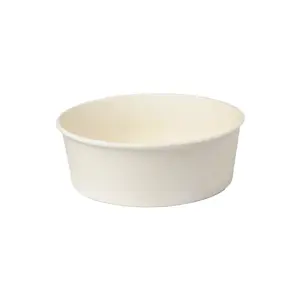 Ciotola per zuppa in cartoncino bianco 500 Ml (1000 Pz)
