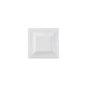 Piatto 16 cm quadrato bianco (1000 Pz)