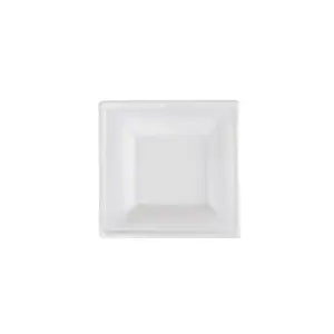 Piatto 20 cm quadrato bianco (500 Pz)