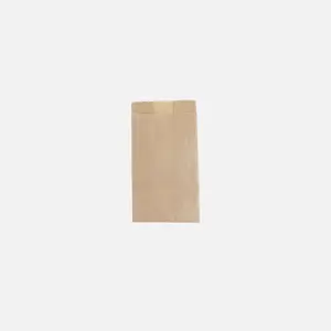 Sacchetto antigrasso avana 10 + 7,5 x 14 cm (2000 Pz)