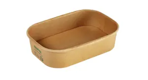 Vaschetta 500 Ml CA/PLA Brick Avana (300 Pz)