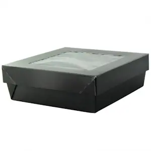 Vaschetta + Coperchio C/F Nera Kray Forno (100 Pz)