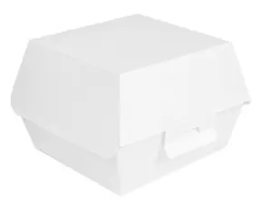 Hamburger Box Bianco Tp (130 x 125 x 90 mm - 500 Pz)