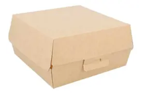 Hamburger Box 15 x 15 x 8 Cm Avana TP (300 Pz)