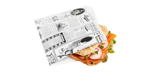 Tasca Antigrasso Times/Bianca (13 x 14 Cm - 1000 Pz)