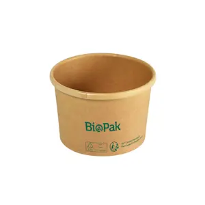 Ciotola Zuppa 240 Ml CA/PLA Marrone (400 Pz)