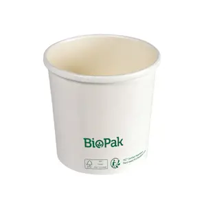 Ciotola Zuppa 360 Ml CA/PLA Bianca (400 Pz)