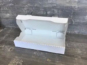 Scatola Piadina Bianca (30 x 15 x 5 Cm - 100 Pz)