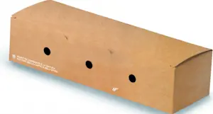 Porta Fritti Bio Avana C/F (500 Pz)