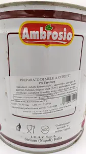 Mela a cubetti per farcitura latta da 4,7 Kg - 2
