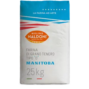 Farina di Grano Tenero tipo "0" Manitoba (Sacco da 25 Kg) Linea Azzurra